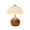 Brown, variant on Miogawg Handcrafted Eggshells Table Lamp Vintage Bedside Lamp Warm Ambient Light For Bedroom Living Room Home Office Decor Gift