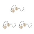 thumbnail image 3 of yingyy 1/2/3/5 2 Pcs Attache de Rideau Rond Polyester Remplacement Style Simple Cuisine Pare-Soleil Fixation Beige 3 Pcs, 3 of 6