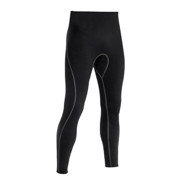 Pantalon de Combinaison pour Homme, Pantalon Long en Néoprène Collants de Sports Nautiques Canot et kayak Voile Plongée Surf Natation - 4T, Noir,