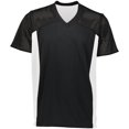 thumbnail image 1 of ASI 264.420.M Chandail de Football Réversible pour Adulte avec Drapeau, Noir et Blanc - Moyen, 1 of 1