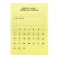 thumbnail image 1 of Feuillets à motifs Post-it®, suivi des habitudes, jaune, 1 of 5