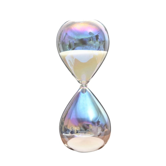 maskred Sand Hourglass Glass Colorful Sandglass for 5min Home Room Festival Living Closet 15min