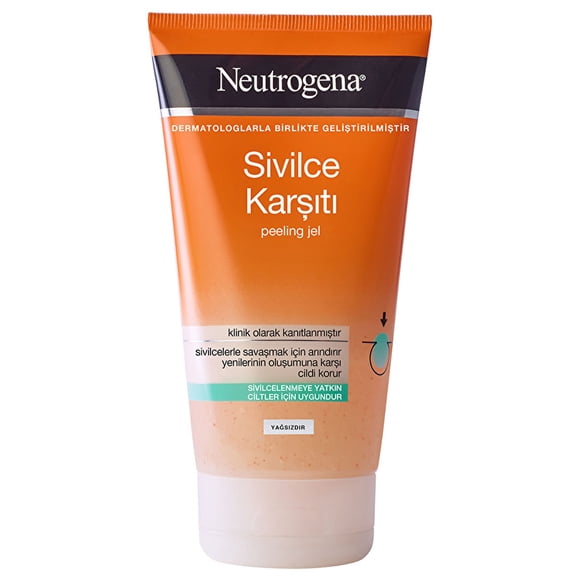 Neutrogena Gel Nettoyant Purifiant pour le Visage Anti-Acné Pelable 150 ml