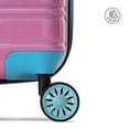 thumbnail image 4 of iFLY Hard Sided Fibertech Luggage 22", Cotton Candy, 4 of 8