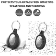 thumbnail image 4 of AirTag Holder-Compatible with AirTag Case Keychain Air Tag Case Holder Silicone AirTags Key Ring Cases Air Tags Key Chain Compatible with Apple AirTag GPS Item Finders Accessories-4 Pack, 4 of 6