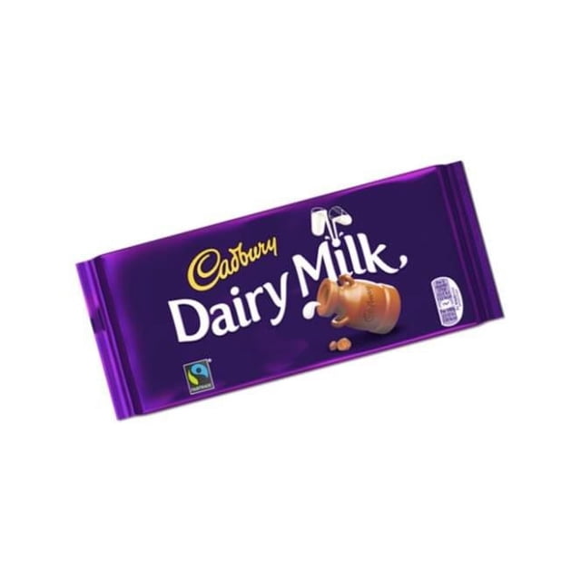 Cadbury Dairy Milk – Tablette de chocolat au lait 180 g