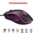 thumbnail image 1 of X100 Filaire Optique Mouse Coloré Lumineux 1200-1800-2400-3600dpi Réglable Sport Électronique Bureau Mouse, 1 of 5