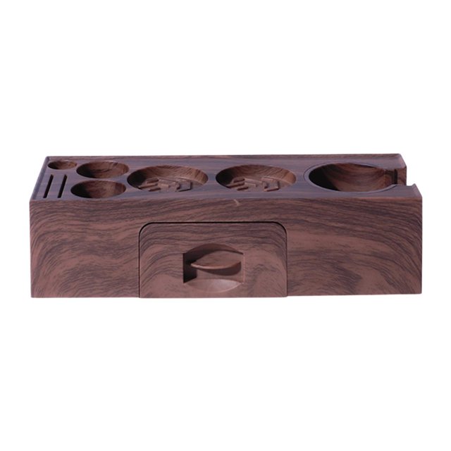 Luzkey Espresso Tamper Station Coffee Tamper Holder, Espresso Accessories Gift Portafilter Holder Espresso Organizer, for Restaurant