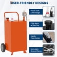 thumbnail image 2 of Réservoir de Transfert de Carburant avec Pompe, Panier à Essence de 30 Gallons pour Diesel et Essence, Contenant de Rangement Portable pour Tondeuses et VTT, 2 of 7