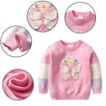 thumbnail image 1 of Chandail Décontracté pour Bébé Fille pour Tout-Petits Chandail à Enfiler Col Ras du Cou Hauts d'Hiver Chemises Vêtements pour 1-7 Ans, 1 of 5