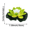 thumbnail image 2 of XZNGL Flower Lamp LED Latus Swimming Pool Garden Yard Pond Floating BlessWish Light, 2 of 8