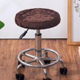 thumbnail image 4 of 1 piece Bar Covers Spandex Cover Stretch Washable  Stool Slipcover   Gray, 4 of 8