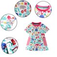 thumbnail image 2 of Esaierr Robes pour Filles 2-7 Ans pour Enfants Été Robes Florales Mignonnes Rafraîchissantes Robes de Dessin Animé Douces, 2 of 8