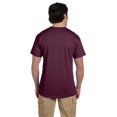 thumbnail image 4 of Hanes TAGLESS Men`s T-Shirt - Best-Seller, 4XL, Maroon, 4 of 6