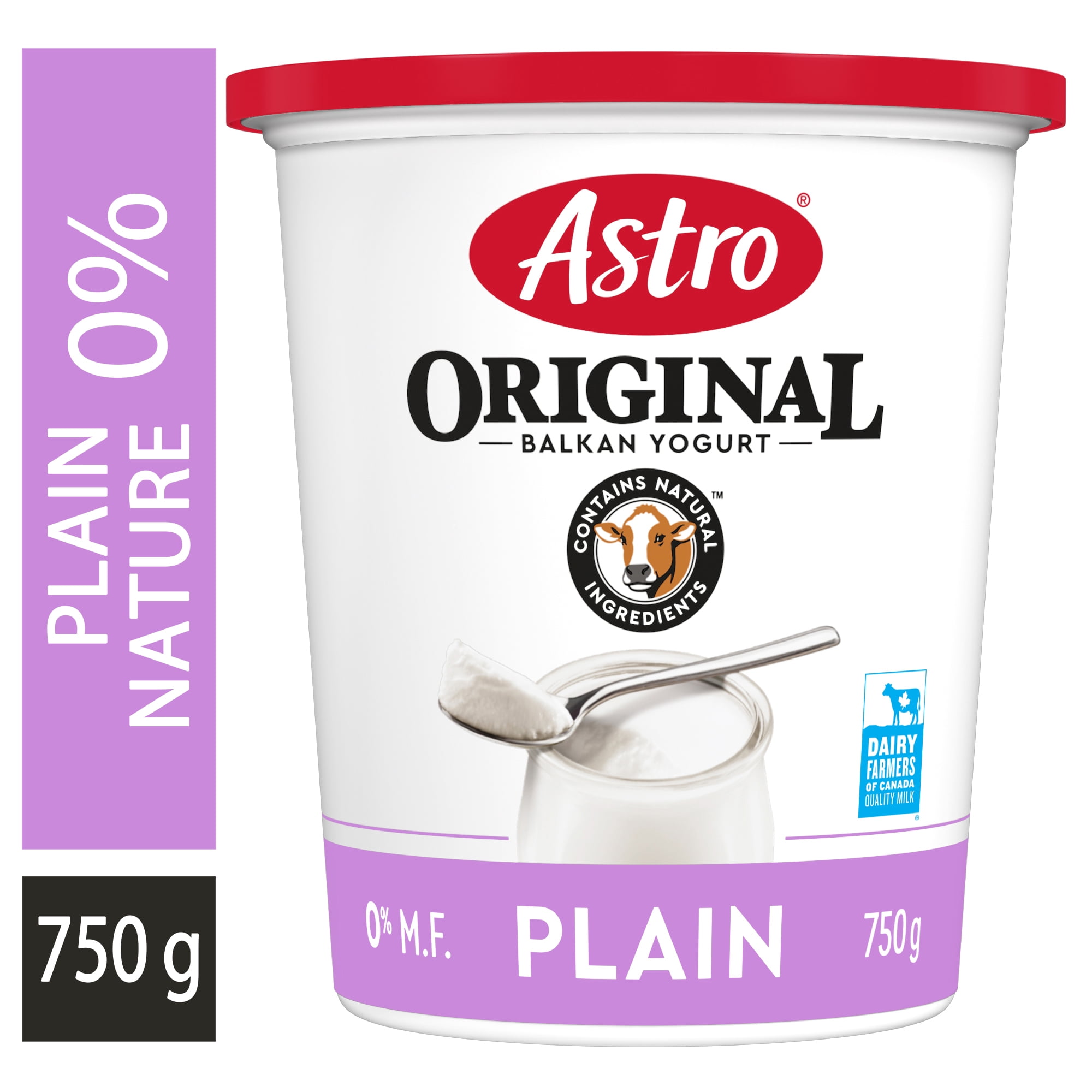 Astro Original Yogurt Plain 0% 750g, Balkan Style 750g