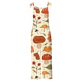 thumbnail image 4 of LOVZFMLL Combinaison pour Femme, Imprimée d'Été Sans Manches Dos Nu Ample Longue Jaune, 2TG, 4 of 5