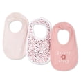 thumbnail image 1 of George Baby Girls' Layette 100% Cotton 3-Pack Bib, 1 of 8