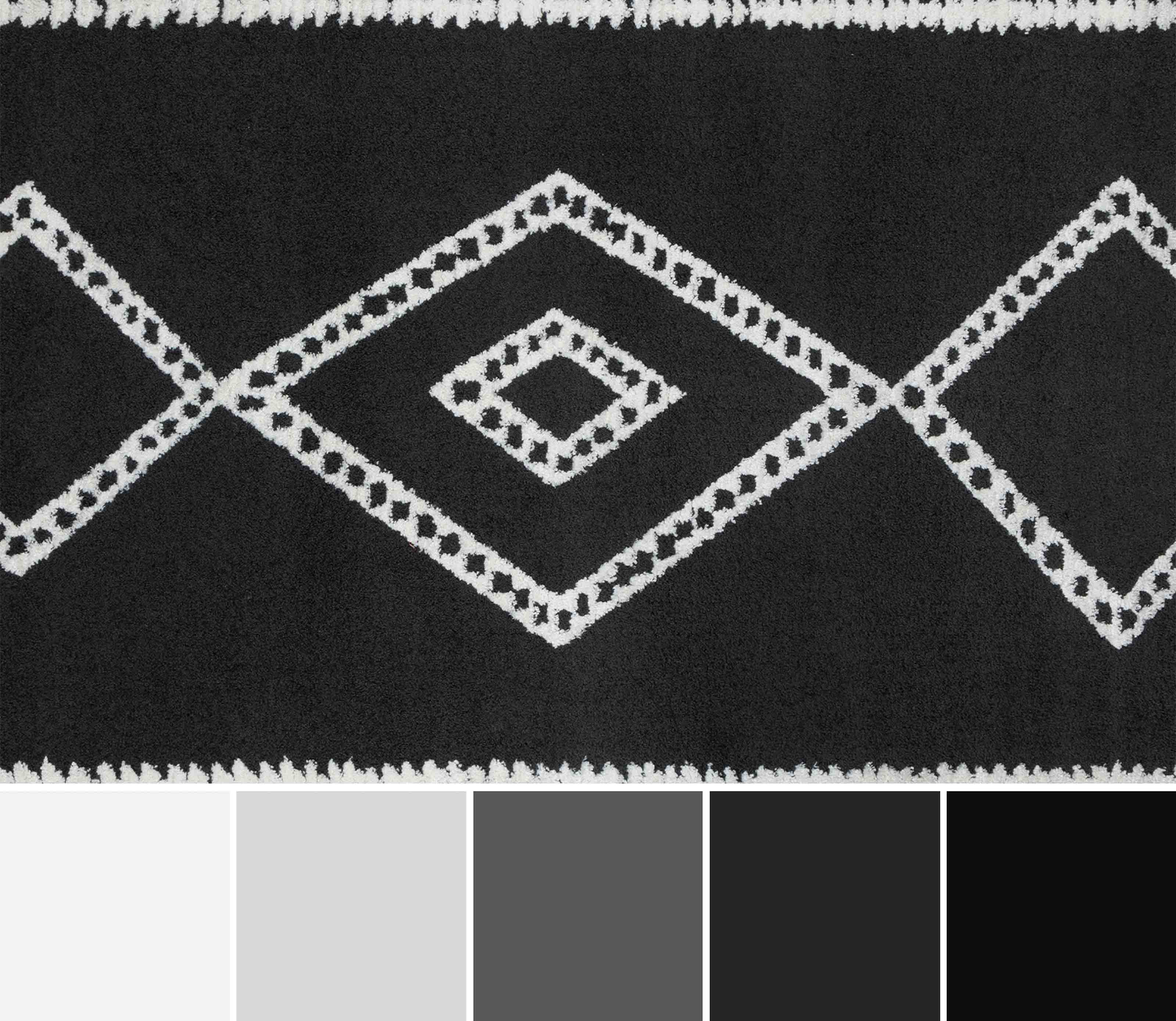 ECARPET Zelda Tapis pour Salon, Chambre, Salle A Manger, Entrée, Couloir et Plus Encore.