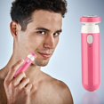 thumbnail image 1 of EGNMCR Rasoir Électrique Portable - Rasoir Rechargeable USB avec Tondeuse Compacte Sans Fil à Recharge Rapide pour Nez et Moustache, pour Usage Humide et Sec un Rasoir, 1 of 2