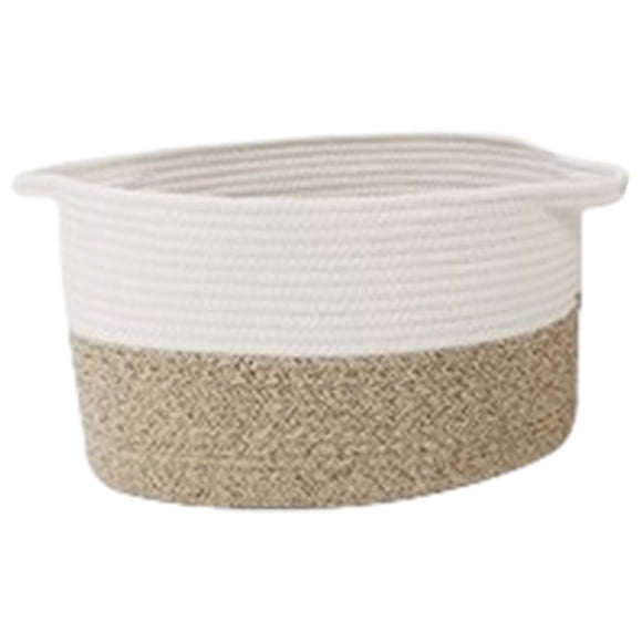 EGNMCR Malles de Rangement Panier de Rangement Boîte de Rangement Tressée à la Main Panier de Rangement Style Bohème Panier Tressé Panier de Rangement