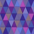 thumbnail image 1 of Ahgly Company Machine Washable Indoor Square Transitional Blue Violet Purple Area Rugs, 6' Square, 1 of 7