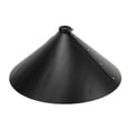 thumbnail image 2 of Outdoor Squirrel Baffle, Black Squirrel Flapper Protective Galvanized Steel Black Powder Coating  For Bird Feeder Rod Style With High And Short Fixed Clips, 2 of 8