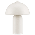 thumbnail image 1 of Bouclair White Metal Mushroom Lamp, 1 of 8