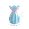 thumbnail image 3 of Birdeem Small Vases for Flowers,Box of Candy,Plastic Bottle Small Fresh Wedding Wedding Candy Box Personalized Companion European Lace Plastic Vase,Small Plastic Box, 3 of 7