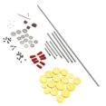 thumbnail image 3 of MesaSe Flute Kit Repair Tool Set Pad Pads Open Maintenance Hole Care Shafts Key Woodwind Instrument Parts Replacement Cleaning, 3 of 9