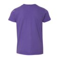 thumbnail image 2 of Youth Fine Jersey Tee, 10, Purple, 2 of 2