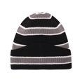 thumbnail image 1 of HAiming Chapeau Tricoté pour Femmes et Hommes à Rayures Color Block Chaud d'Hiver Doux Confortable Tendance pour Temps Froid, 1 of 5
