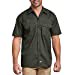 thumbnail image 3 of Dickies Chemise de Travail à Manches Courtes pour Homme, 4X, Vert Olive, 3 of 3