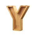 thumbnail image 1 of Boîte de Rangement en Bois pour Lettres Anglaises, Verre Transparent, 1 of 6