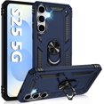 thumbnail image 1 of MYKOMI Heavy Duty Case for Samsung Galaxy S25/S24 Phone Case with Metal Ring Magnetic Kickstand, Military Grade Shockproof Rugged Protective Cover for Samsung S25 5G Cell Phone Cover Shell, 1 of 6