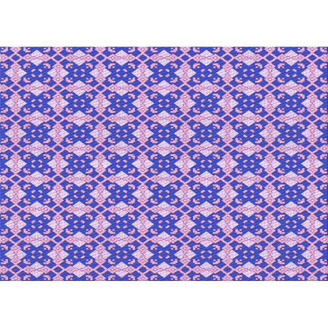 Ahgly Company Tapis d'Intérieur Rectangulaire de Style Transitionnel, Rose Blush, Lavable à la Machine, 2 Pieds x 5 Pieds