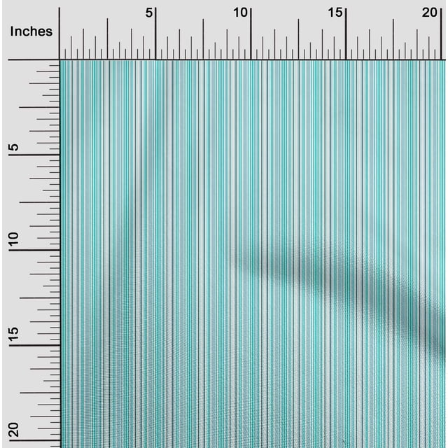 oneOone Tissu Jersey Viscose Multicolore à Rayures Tissu au Mètre 60 Pouces de Large