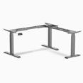 thumbnail image 4 of Desky Cadre de Bureau en L Assis-Debout - Blanc, 4 of 5