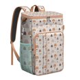 thumbnail image 1 of Cartoon Rocket Backpack Cooler, Cute Kawaii Insulated Cooler Backpack for Kids, Space Galaxy Fun Design for Outdoor Adventure, 1 of 6