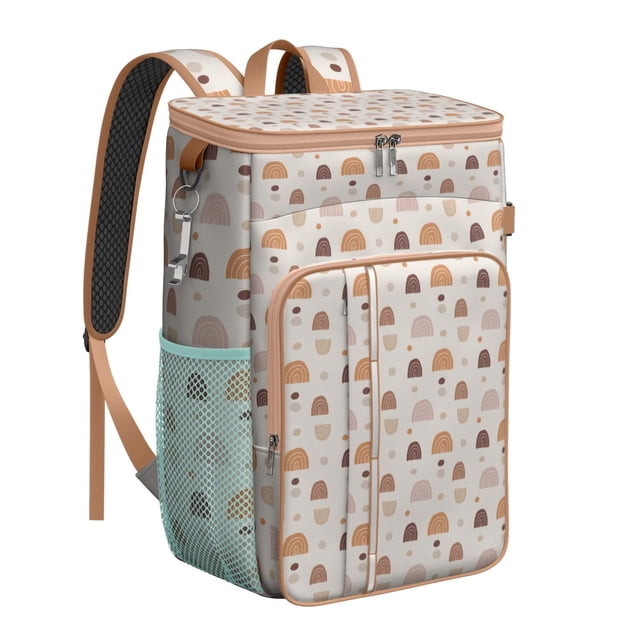 Cartoon Rocket Backpack Cooler, Cute Kawaii Insulated Cooler Backpack for Kids, Space Galaxy Fun Design for Outdoor Adventure