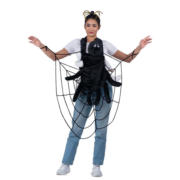 Adult Spider Web and Spider Baby Carrier Costume-OneSize