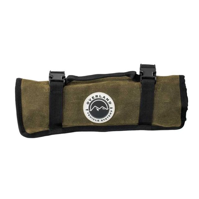 Overland Vehicle Systems 21219941: Large Wrench Tool Roll 24 Slot #16 Waxed Canvas