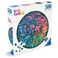 thumbnail image 2 of Ravensburger Mushrooms 500-Piece Round Puzzle, 2 of 7