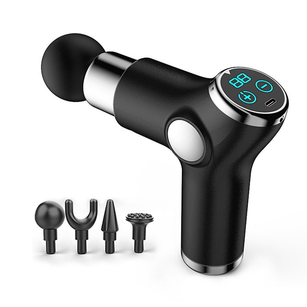 USB Mini Fascia Machine Fitness Electric Impact Machine Muscle Relaxer Small Vibrations Relaxer Muscle Massager