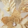 thumbnail image 2 of relayinert Magnifique Patch d'Applique en Dentelle Florale pour Robe de Mariage Unique Robe de Mariage Unique Applique en Dentelle Rouge Vin 1ensemble, 2 of 6