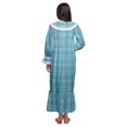 thumbnail image 4 of Moomaya Printed Nightdress For Ladies Cotton Ruffled Border Nursing Nightwear, 4 of 5