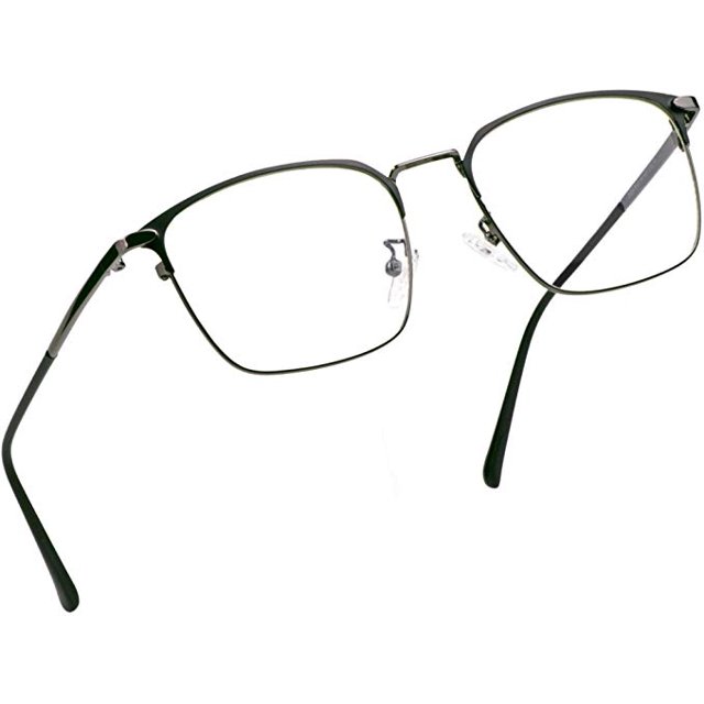 LifeArt Blue Light Blocking Computer Reading Glasses with Transparent Lens for Women/Men