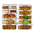 thumbnail image 1 of Felli Duo Local Contenant de Préparation de Repas pour Réfrigérateur, Tupperware de Cuisine Empilable Étanche pour Restes, Rangement des Aliments, Contenant de Lunch de Voyage, Christ, 1 of 9