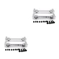 thumbnail image 4 of maskred ECX 1/12 RC RGT 136100 avec Pare-Chocs Arrière en Alliage d'Aluminium Pare-Chocs Arrière pour ECX 1/12 RC RGT 136100 en Alliage d'Aluminium Argent 2Set, 4 of 6