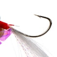 thumbnail image 4 of 4 Paquets/20 Pcs Maquereau Plume Hooks Mer Bateau Leurres de Pêche Montages, 4 of 7