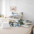 thumbnail image 4 of YST Vintage Hydrangea Flower 7-Piece Bedding Set, Butterfly and Floral Spring Garden Theme, King, 4 of 4